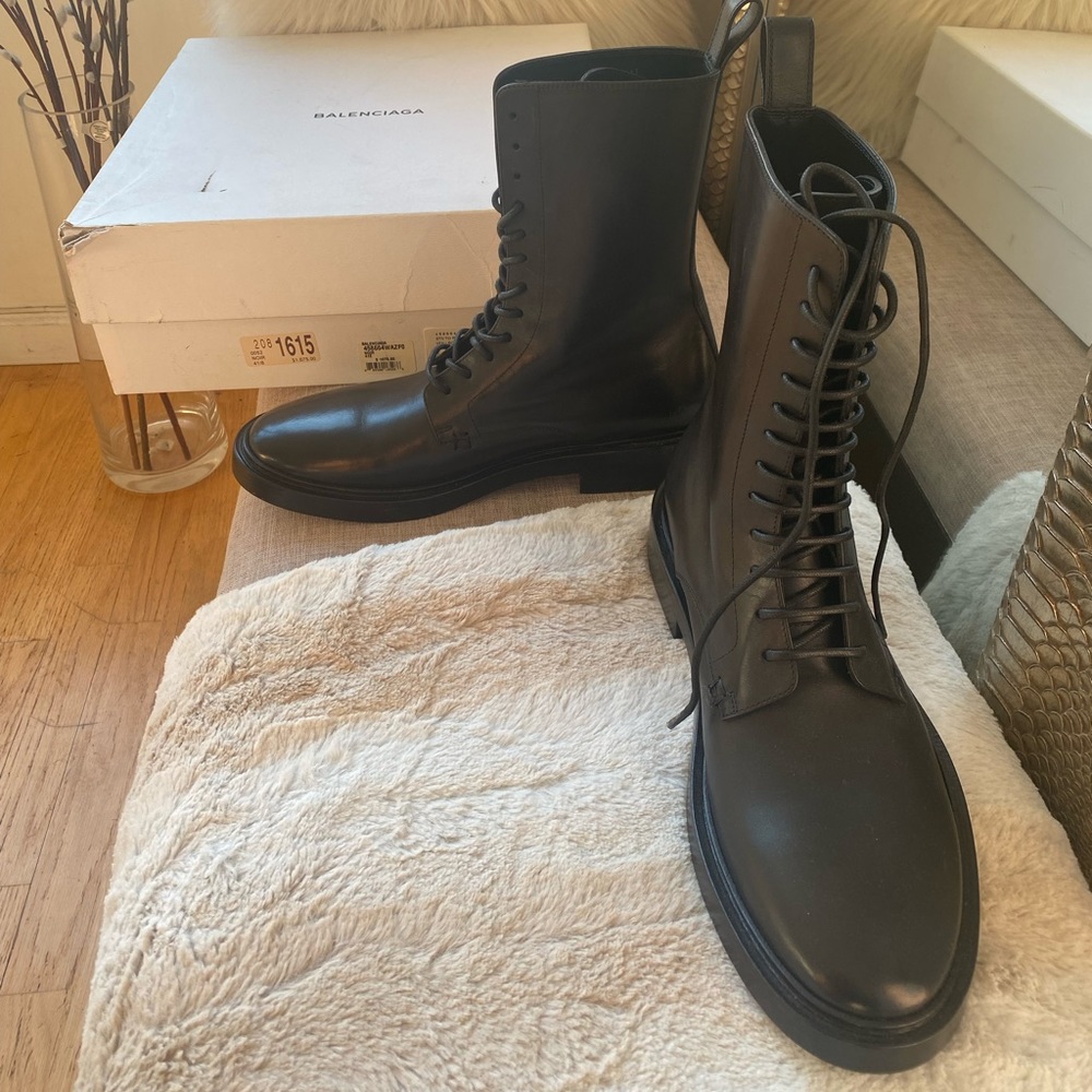 Authentic Balenciaga Combat boots - NEVER WORN